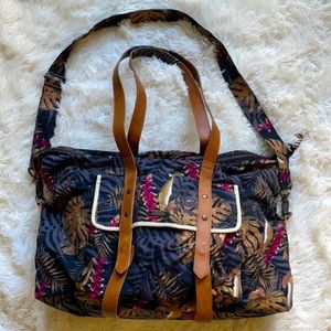 Roxy Large Duffle Bag Travel Tote Shoulder Bag